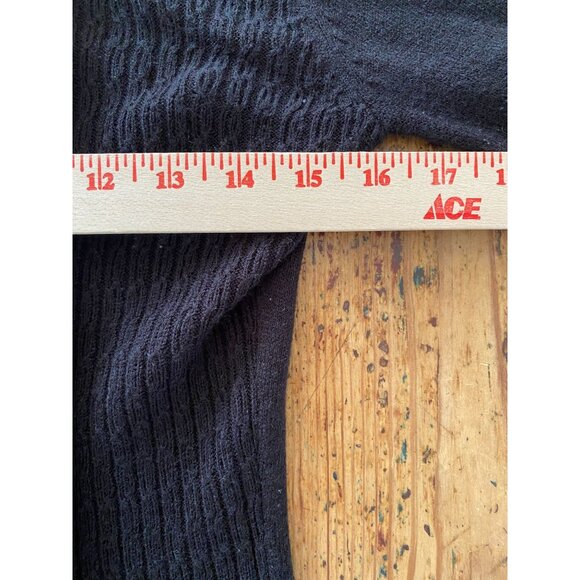 Iz Byer Women’s Black & Gray Colorblock Sweater Dress Button Detail M Mini - Picture 7 of 8